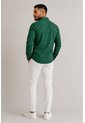 Camisa Para Hombre Manga Larga Verde Marca L&H Ref. 7Y101211 de L&H