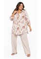 Bluson Para Mujer. Manga 3/4 Cafe Marca L&H Ref. 7D624023 de L&H