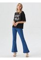 Camiseta Para Mujer Manga 3/4 Negro Marca L&H Ref. 7S409054 de L&H