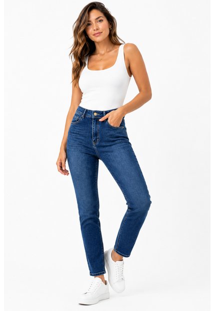 Jean Para Mujer  Azul Marca L&H Ref. 8S407126