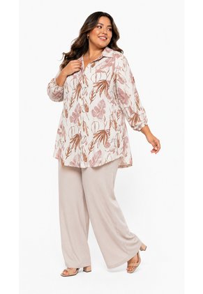 Bluson Para Mujer. Manga 3/4 Cafe Marca L&H Ref. 7D624023