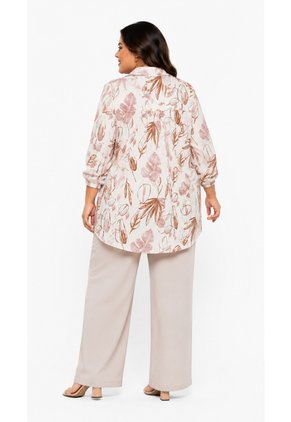 Bluson Para Mujer. Manga 3/4 Cafe Marca L&H Ref. 7D624023