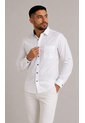 Camisa Para Hombre Manga Larga Blanco Marca L&H Ref. 7Y101211 de L&H