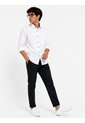 Camisa Para Hombre Manga Larga Blanco Marca L&H Ref. 7Y101211 de L&H