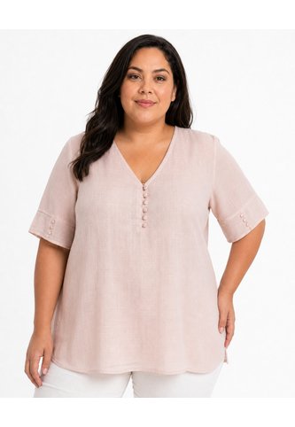 Blusa Para Mujer. Manga Corta Rosado Marca L&H Ref. 5P612115 L&H