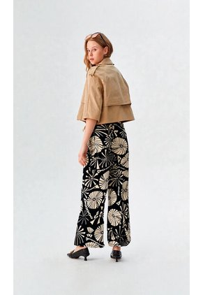 Pantalon Para Mujer Negro Marca L&H Ref. 1F407256