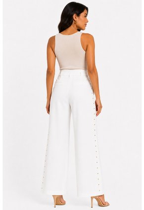Pantalon Para Mujer  Blanco Marca L&H Ref. 7V407003