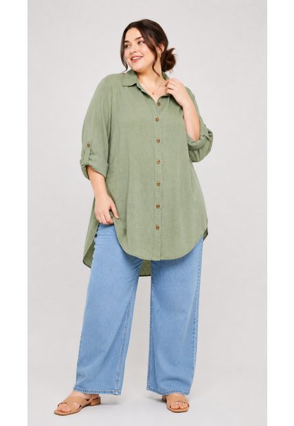 Bluson Para Mujer.  Verde Marca L&H Ref. 7D624026