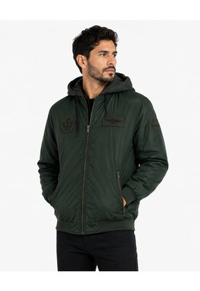 Chaqueta Para Hombre Verde Marca L&H Ref. 6N108105