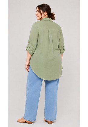 Bluson Para Mujer.  Verde Marca L&H Ref. 7D624026
