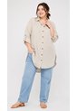 Bluson Para Mujer.  Beige Marca L&H Ref. 7D624026 de L&H