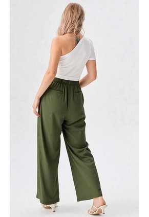 Pantalon Para Mujer Verde Marca L&H Ref. 1F407254