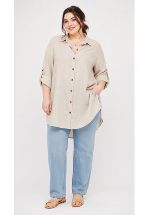 Bluson Para Mujer.  Beige Marca L&H Ref. 7D624026