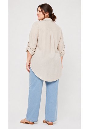 Bluson Para Mujer.  Beige Marca L&H Ref. 7D624026