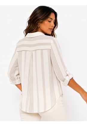 Blusa Para Mujer  Beige Marca L&H Ref. 5P421003