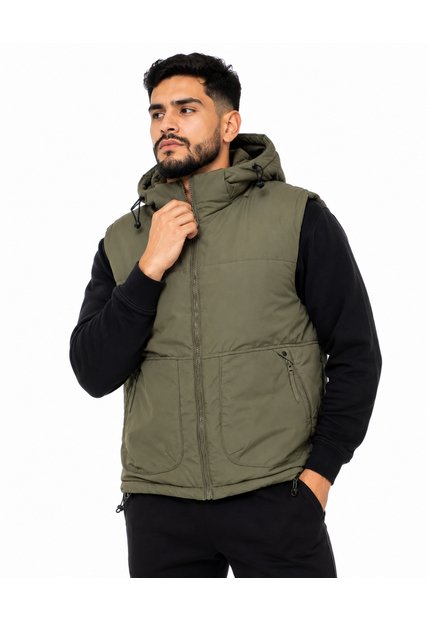 Chaleco Para Hombre  Verde Marca L&H Ref. 6N125011