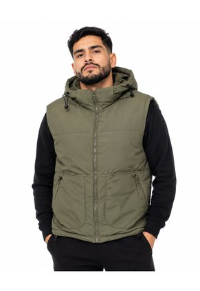 Chaleco Para Hombre  Verde Marca L&H Ref. 6N125011