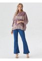 Blusa Para Mujer Manga Corta Morado Marca L&H Ref. 5P424010 de L&H