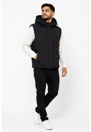 Chaleco Para Hombre Negro Marca L&H Ref. 6N125011
