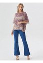 Blusa Para Mujer Manga Corta Morado Marca L&H Ref. 5P424010 de L&H