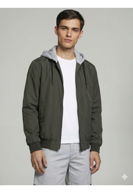 Chaqueta Para Hombre  Verde Marca L&H Ref. 6N108103