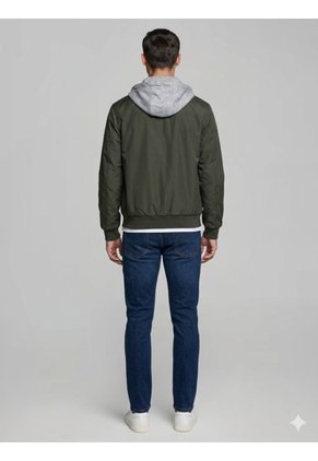 Chaqueta Para Hombre Verde Marca L&H Ref. 6N108103