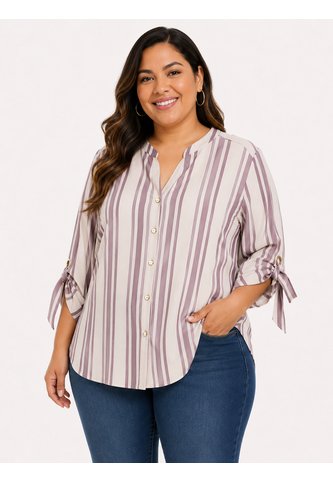 Blusa Para Mujer. Manga 3/4 Lila Marca L&H Ref. 5P612114 L&H