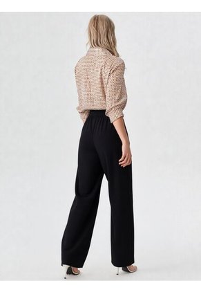Pantalon Para Mujer Negro Marca L&H Ref. 1F407253