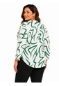 Blusa Para Mujer. Manga 3/4 Verde Marca L&H Ref. 5P612110 de L&H