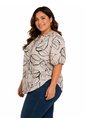 Blusa Para Mujer. Manga Corta Negro Marca L&H Ref. 5P612111 de L&H
