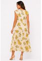 Vestido Para Mujer  Mostaza Marca L&H Ref. 5P417014 de L&H