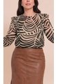 Blusa Para Mujer Manga Larga Verde Marca L&H Ref. 5P412298 de L&H