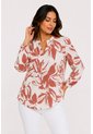 Blusa Para Mujer Manga 3/4 Coral Marca L&H Ref. 5P412301 de L&H