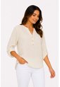 Blusa Para Mujer Manga 3/4 Crudo Marca L&H Ref. 5P412292 de L&H