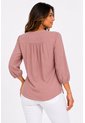 Blusa Para Mujer Manga 3/4 Rosado Marca L&H Ref. 5P412291 de L&H