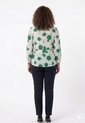 Blusa Para Mujer Manga 3/4 Verde Marca L&H Ref. 5P412284 de L&H