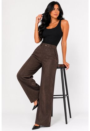 Pantalon Para Mujer  Cafe Marca L&H Ref. 5O407004