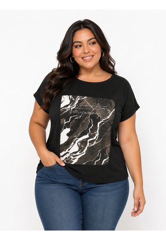 Camiseta Para Mujer. Manga 3/4 Negro Marca L&H Ref. 5G609076 L&H