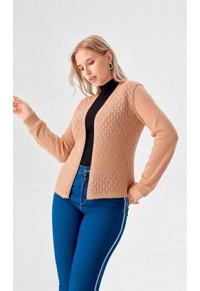 Saco Para Mujer Taupe Marca L&H