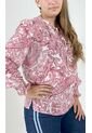 Blusa Para Mujer Manga Larga Rosado Marca L&H de L&H