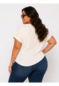 Camiseta Para Mujer. Manga 3/4 Beige Marca L&H Ref. 5G609076 de L&H