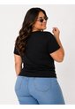 Camiseta Para Mujer. Manga Corta Negro Marca L&H Ref. 5G609081 de L&H