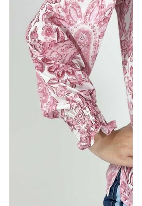 Blusa Para Mujer Manga Larga Rosado Marca L&H