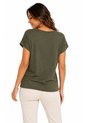 Camiseta Para Mujer Manga Corta Verde Marca L&H Ref. 5G409273 de L&H