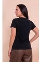 Camiseta Para Mujer Manga Corta Negro Marca L&H Ref. 5G409271 de L&H