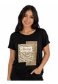 Camiseta Para Mujer  Negro Marca L&H Ref. 5G401004 de L&H