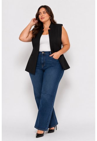Chaleco Para Mujer.  Negro Marca L&H Ref. 4V625012 L&H