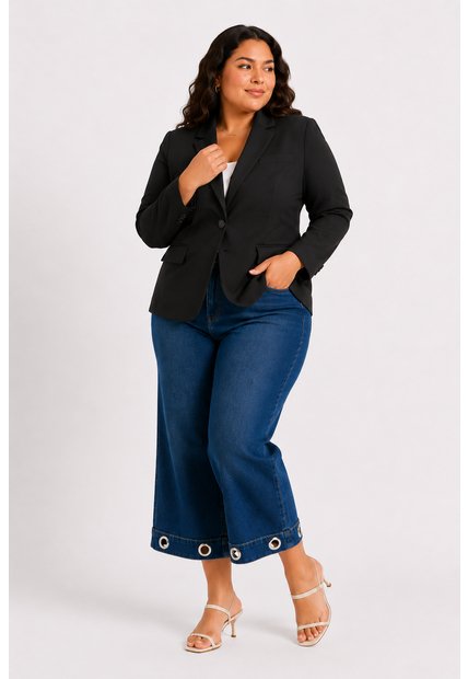 Chaqueta Para Mujer.  Negro Marca L&H Ref. 4V608021