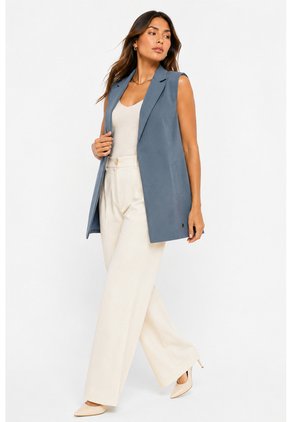 Chaleco Para Mujer  Azul Marca L&H Ref. 4V425040