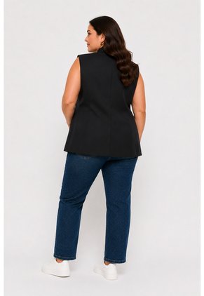 Chaleco Para Mujer. Negro Marca L&H Ref. 4V625012